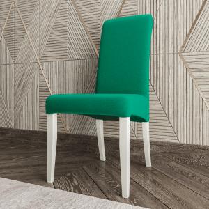 Стул Остин 02 Эмаль белая / Velutto 33