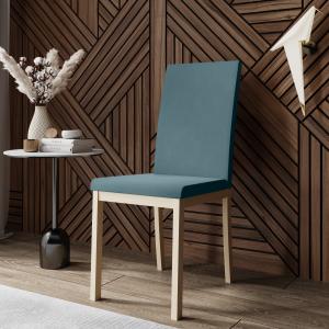 Стул Сканди Эмаль слоновая кость / Velutto 53