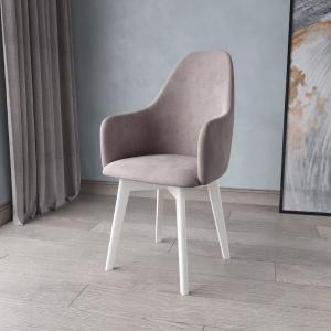 Стул Паскаль Белый / Velutto 08