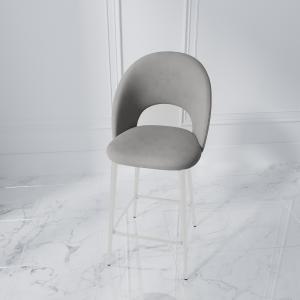 Стул полубарный Тоби Белый / Velutto 52 Стул полубарный Тоби Белый / Velutto 52