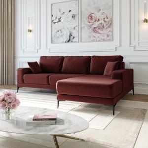 Диван угловой правый Мемфис Velutto 29