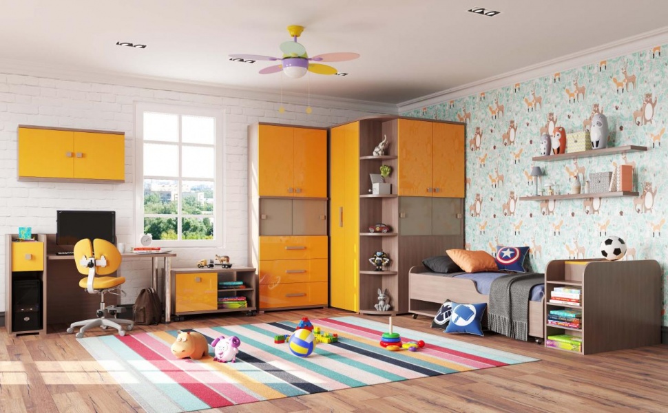 шкаф в детскую комнату