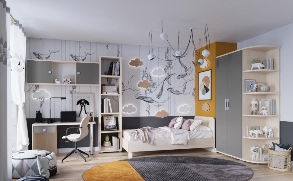 шкаф в детскую комнату