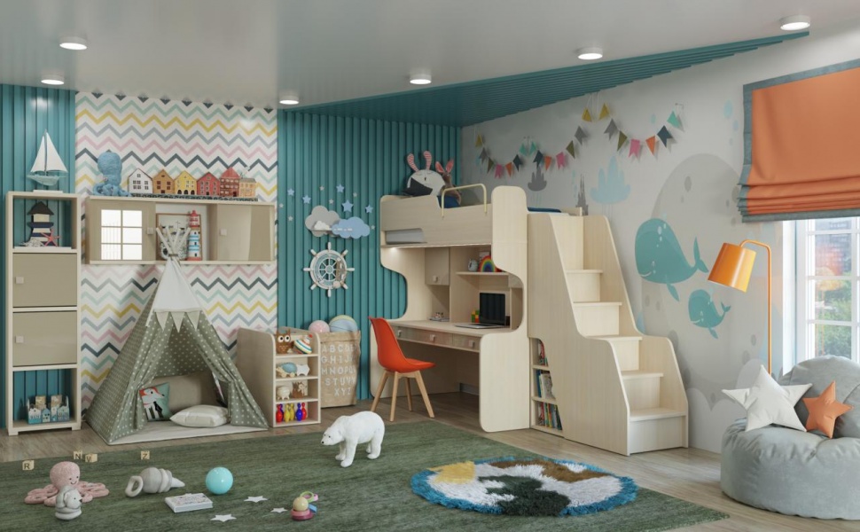 шкаф в детскую комнату