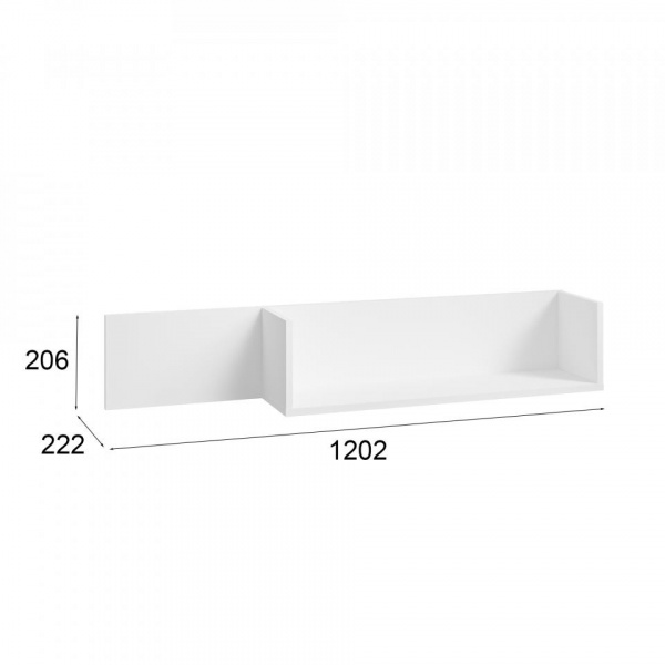 купить навесные полки