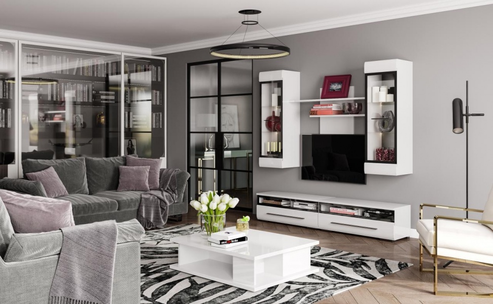 навесной шкаф в комнату