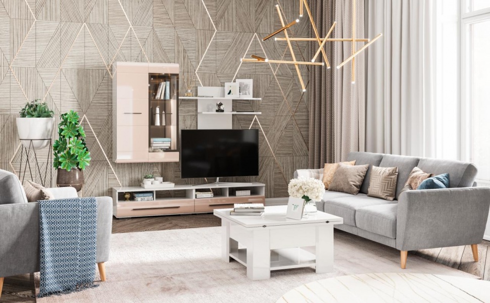 навесной шкаф в комнату