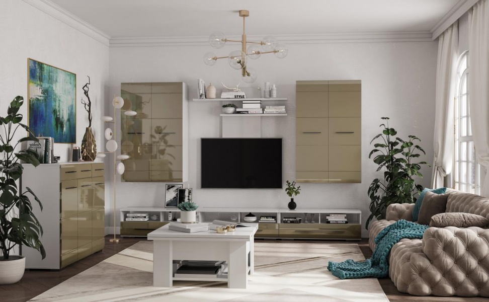 навесной шкаф в комнату