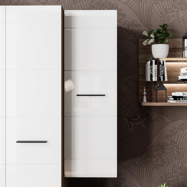 навесной шкаф в комнату