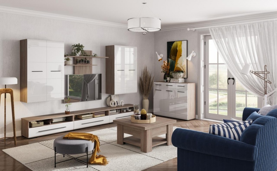 навесной шкаф в комнату