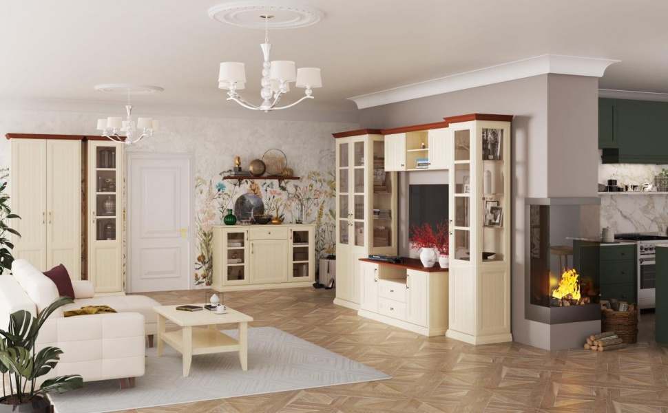 навесной шкаф в комнату