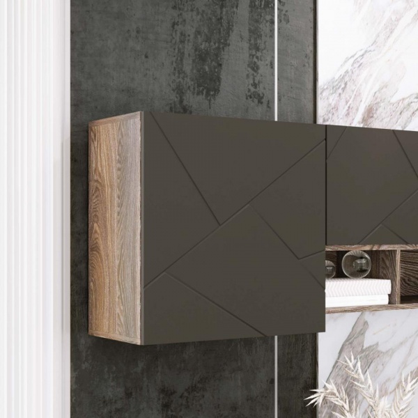 навесной шкаф в комнату