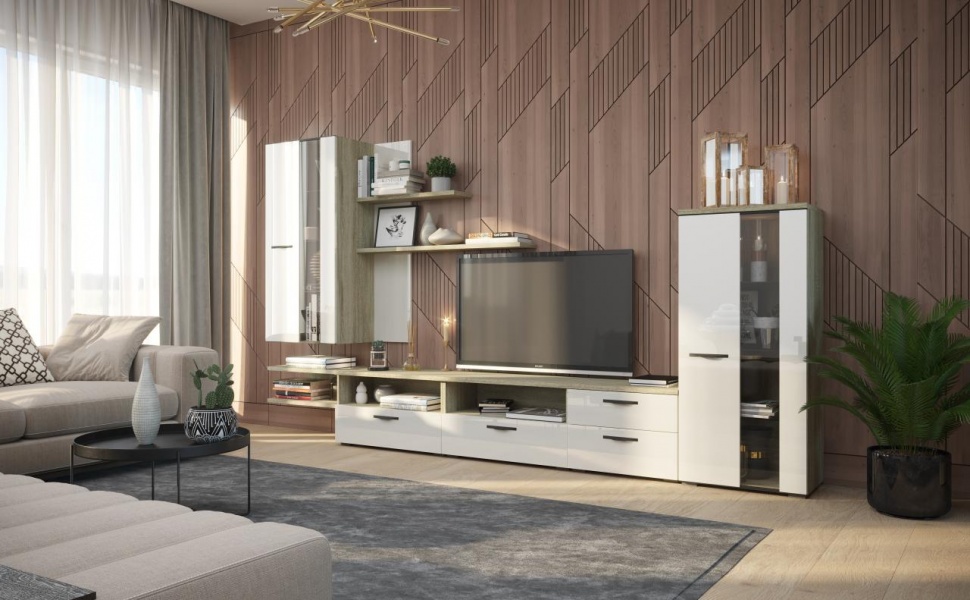 навесной шкаф в комнату