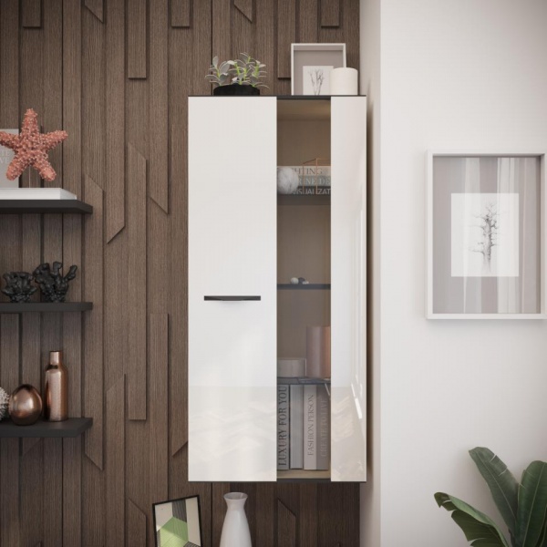 навесной шкаф в комнату