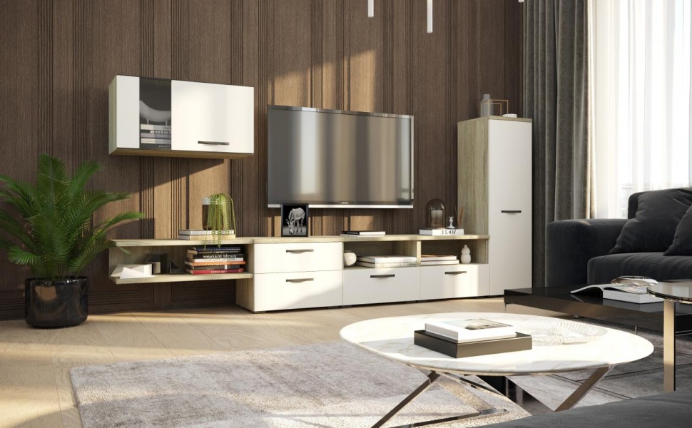 навесной шкаф в комнату