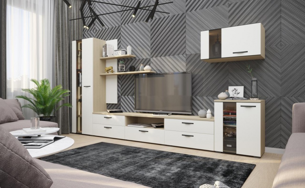 навесной шкаф в комнату