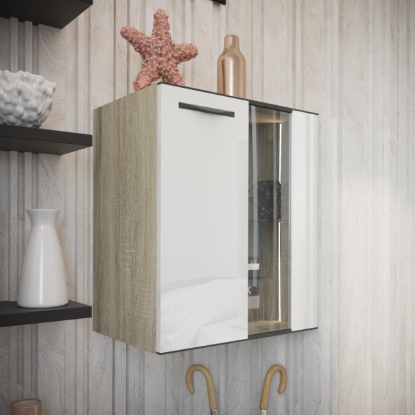 навесной шкаф в комнату