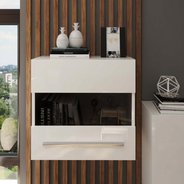 навесной шкаф в комнату