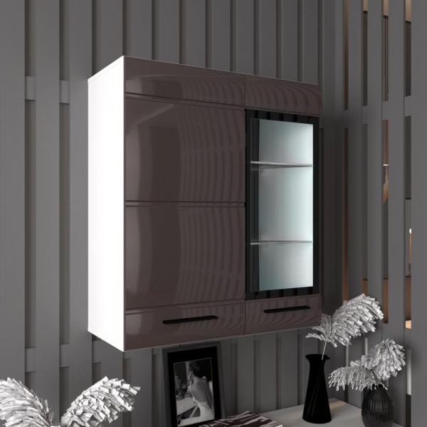 навесной шкаф в комнату