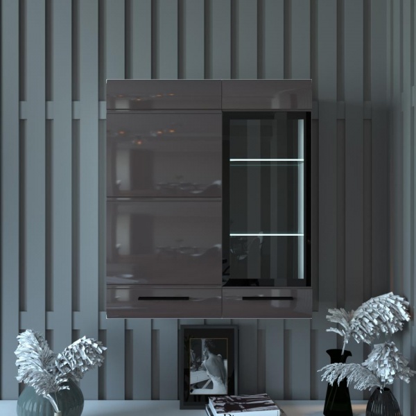 навесной шкаф в комнату