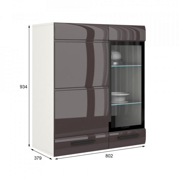 навесной шкаф в комнату