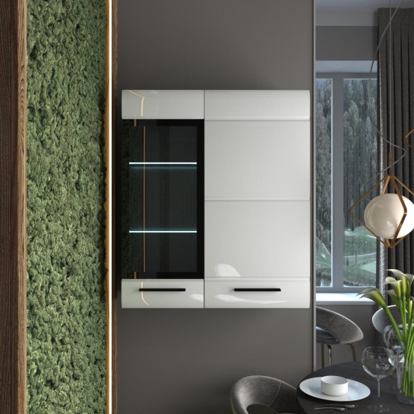 навесной шкаф в комнату