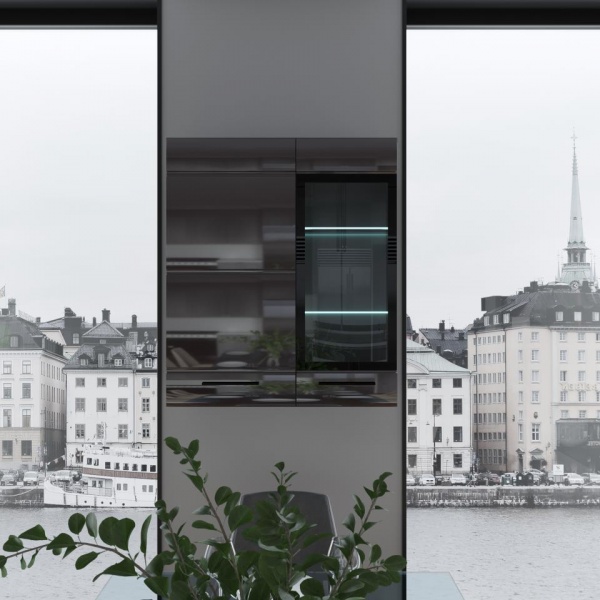 навесной шкаф в комнату