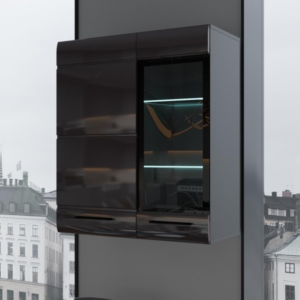 навесной шкаф в комнату