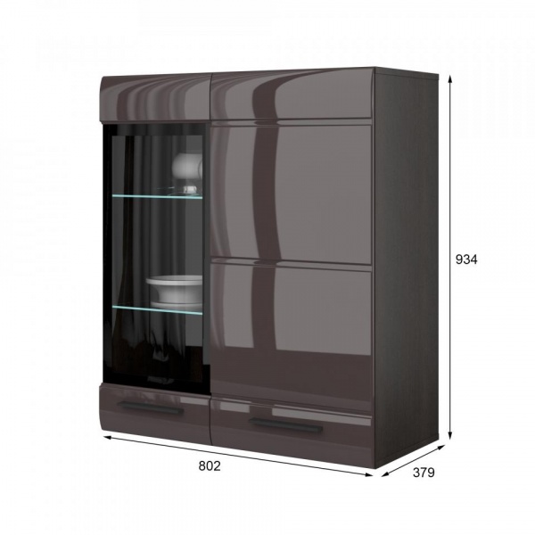 навесной шкаф в комнату