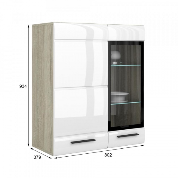 навесной шкаф в комнату