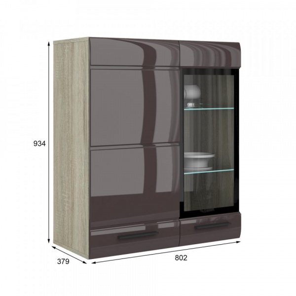 навесной шкаф в комнату