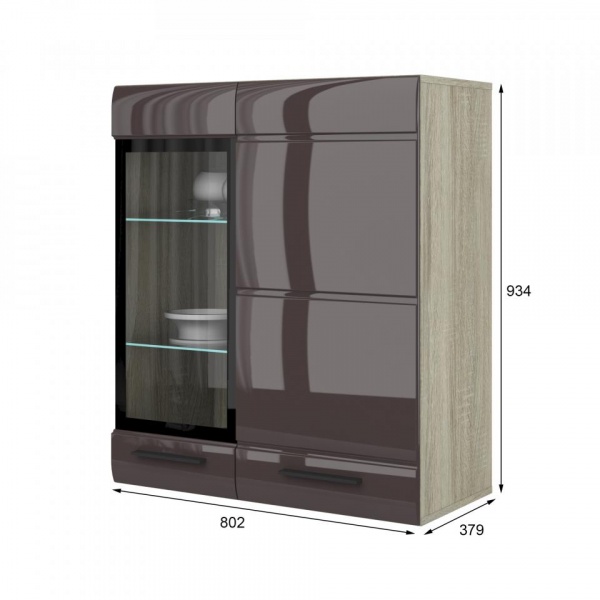 навесной шкаф в комнату