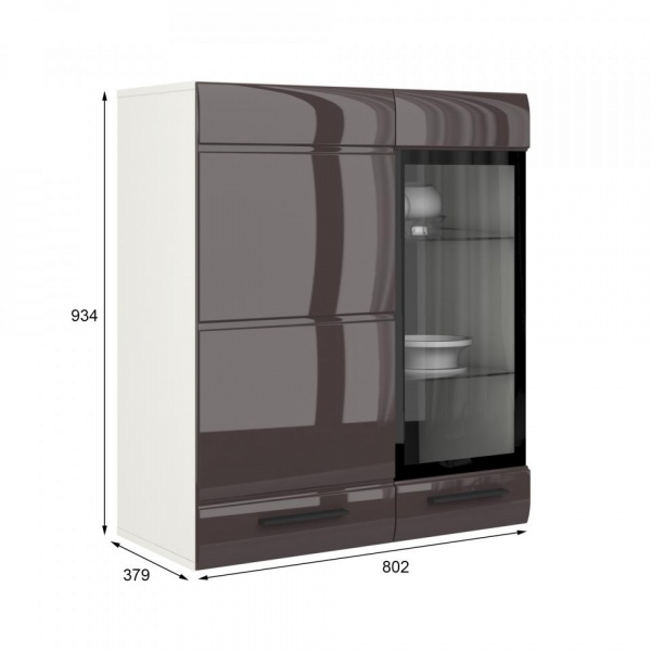 навесной шкаф в комнату