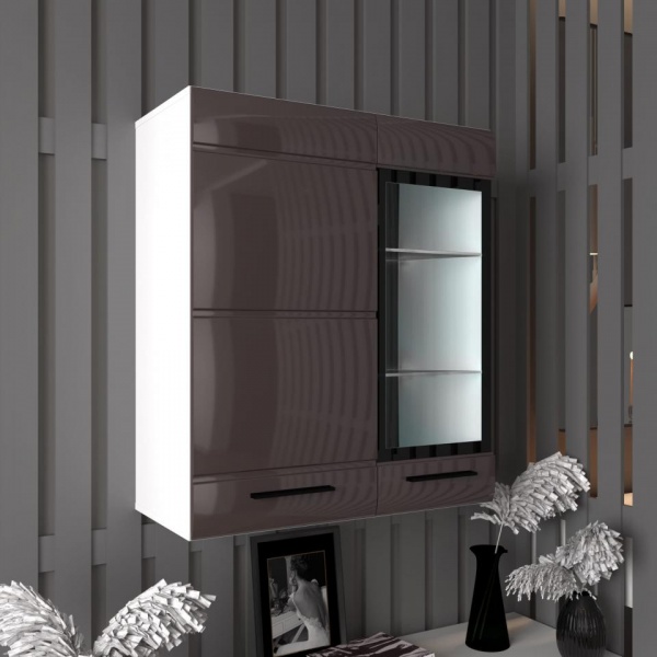 навесной шкаф в комнату