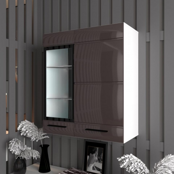 навесной шкаф в комнату