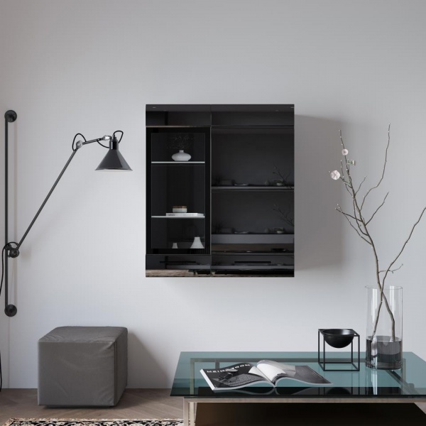 навесной шкаф в комнату