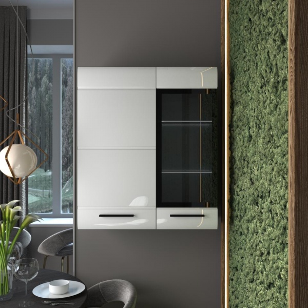 навесной шкаф в комнату