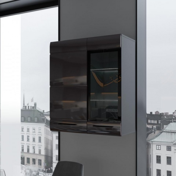 навесной шкаф в комнату