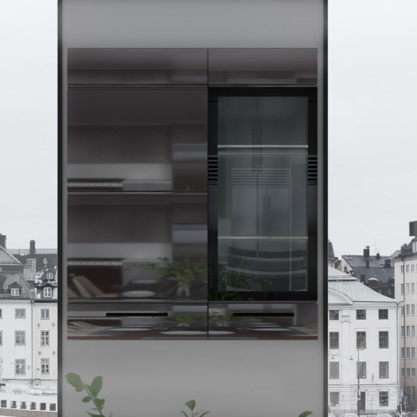 навесной шкаф в комнату