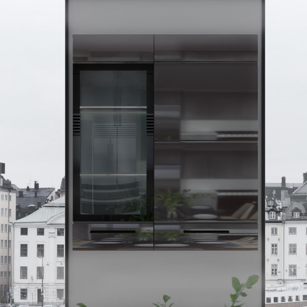 навесной шкаф в комнату