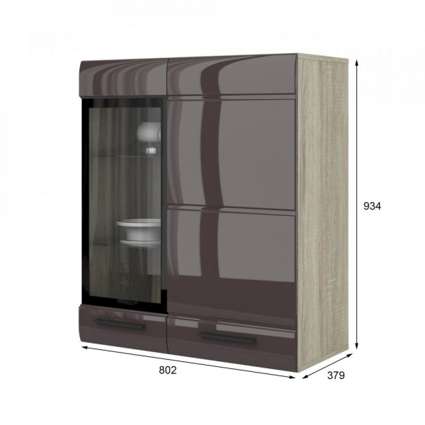 навесной шкаф в комнату