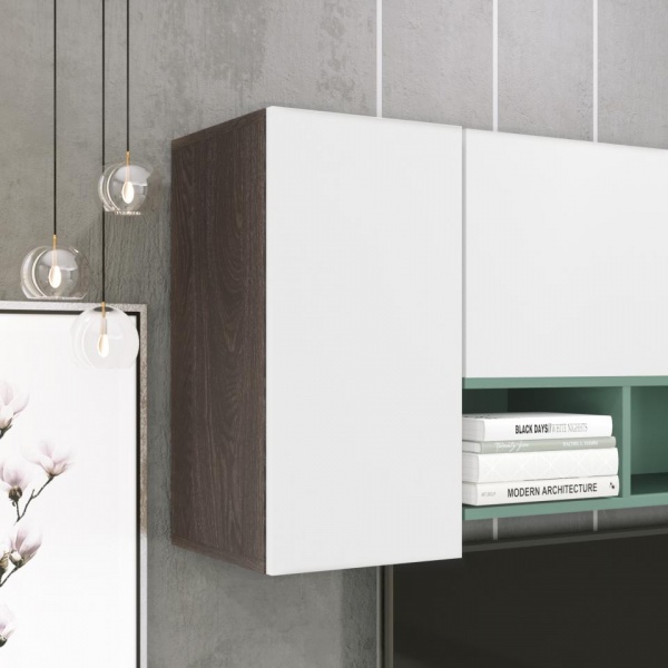 навесной шкаф в комнату