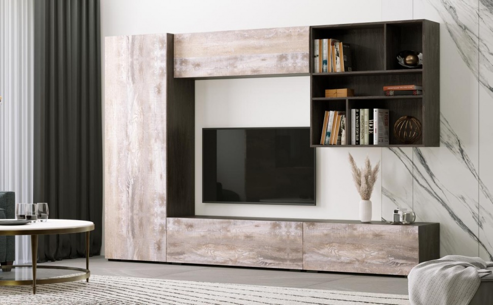 навесной шкаф в комнату