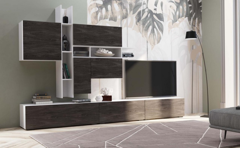 навесной шкаф в комнату