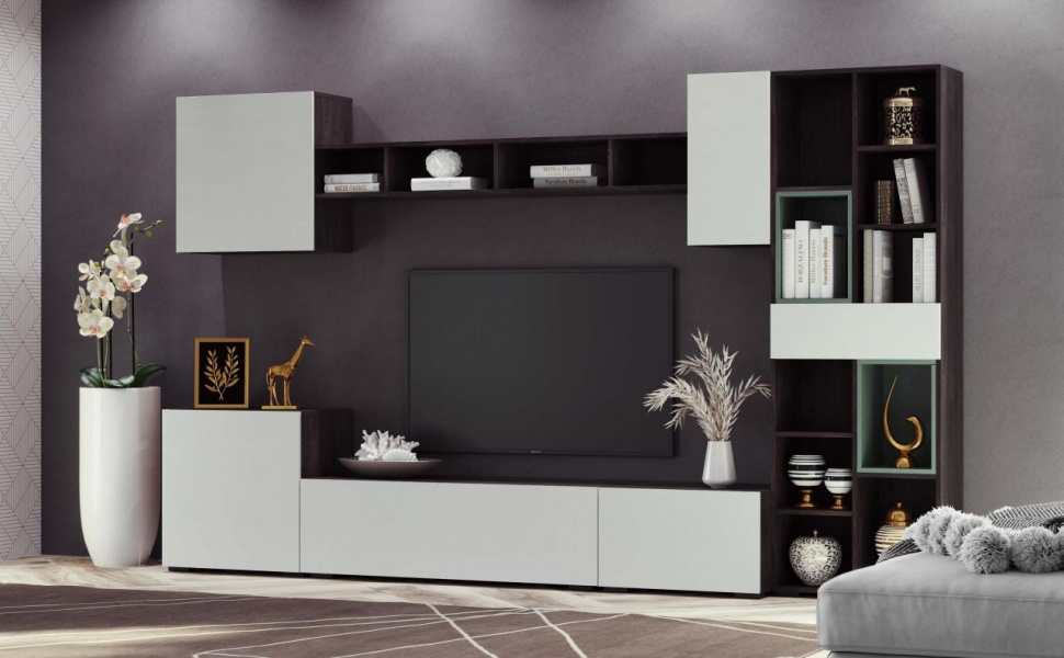 навесной шкаф в комнату