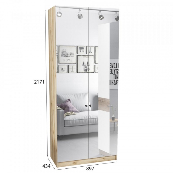 Распашные шкафы