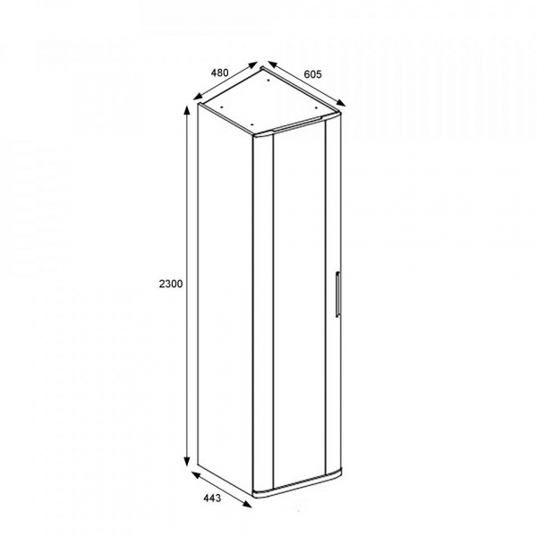 Распашные шкафы