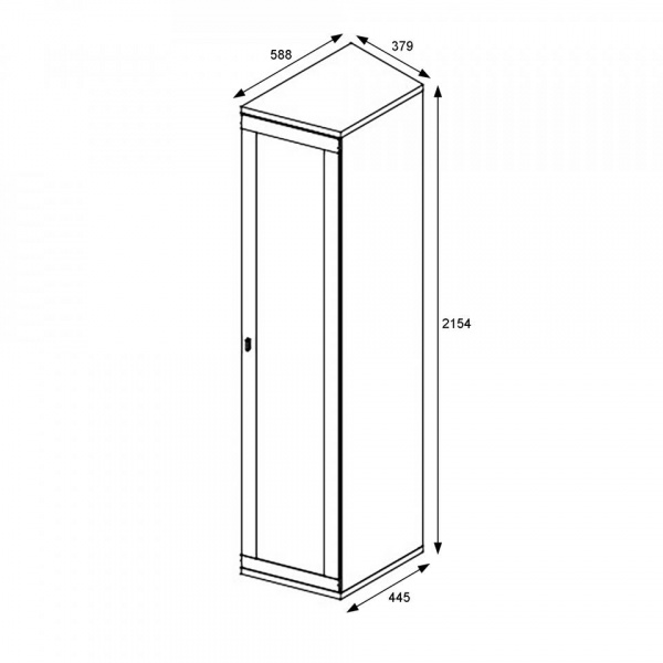 Распашные шкафы