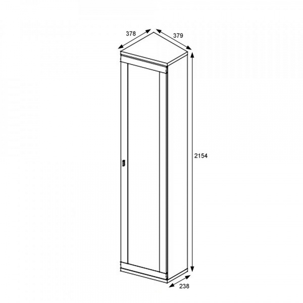 Распашные шкафы