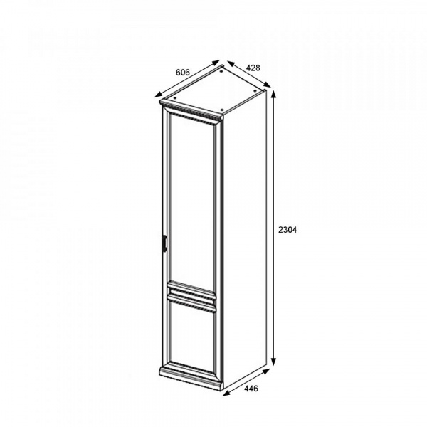 Распашные шкафы